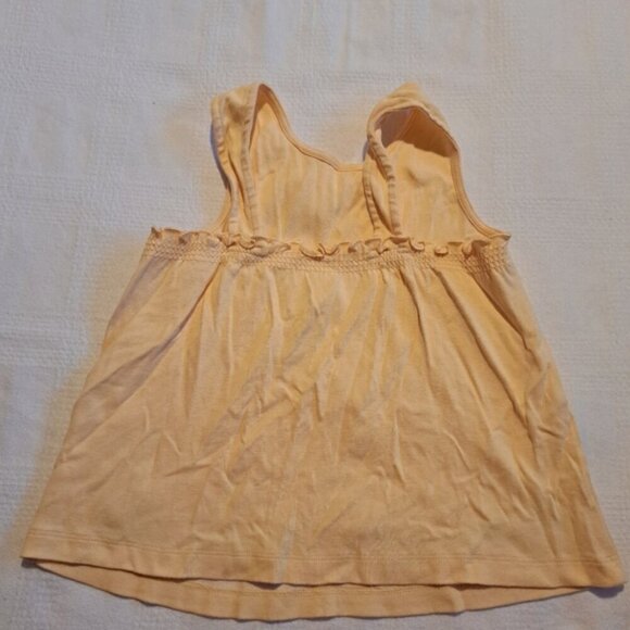 Gymboree girls 3T Summer Safari yellow tank top, has a few faint marks - Picture 2 of 5